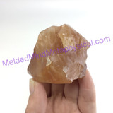 MeldedMind Honey Calcite Specimen 2.04in Pakistan Natural Honey Crystal 004