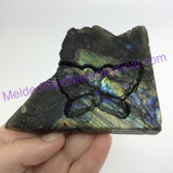 MeldedMind136 Carved Butterfly Small Labradorite Sculpture 87mm Holistic Altar D