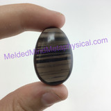 MeldedMind Smoky Quartz Crystal Focal Bead Pendant 30mm Stone of Protection Metaphysical 196