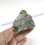 MeldedMind Green Tourmaline in Quartz 2.66in 67mm Natural Stone Crystal 097