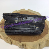 MeldedMind Black Rough Tourmaline Specimen 6.01in Grounding Energy 534