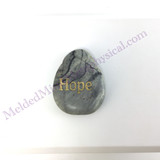 MeldedMind "Hope" Picasso Jasper Bead 1.77in Natural Black Lines Crystal 555