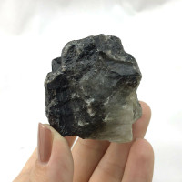 MeldedMind Beta Smoky Morion Quartz Specimen 2.84in Brazil Crystal 1901-333