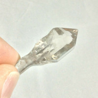 MeldedMind Clear Quartz Sceptre Specimen 32mm Natural White Crystal 180203