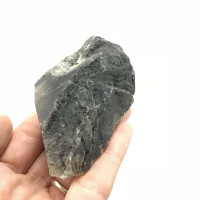 Very Rare Actinolite Included Clear Quartz 181102-83mm Shighan Gilsit Pakistan