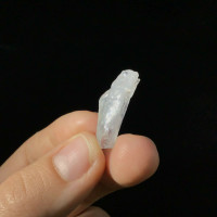 MeldedMind SatyaMani Quartz Specimen 1.18in Natural White Crystal 1903-242