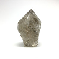 MeldedMind Smoky Quartz Point Tower 3.78in 15oz Crystal Rainbow Display 234