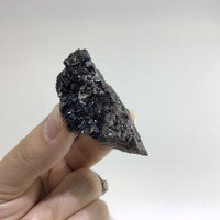 Titanium Andradite Menalite 61mm 66g 1905-235 Black Garnet Crystal Specimen