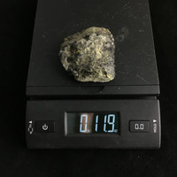 Titanium Andradite Menalite 72mm 337g 1905-238 Black Garnet Crystal Specimen