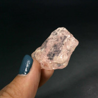 Rough Morganite Crystal Specimen (3 Pieces) 170812 Stone of Divine Love 