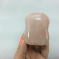 Rose Quartz Polished Freeform 71mm Pink Crystal 180505