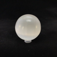 Satin Spar Selenite Crystal Sphere 2.16in 1901-171 White Clear Stone Cleansing