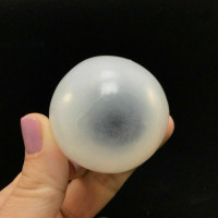 Satin Spar Selenite Crystal Egg 65mm 1901-151 Stone of Mental Clarity Stone Specimen