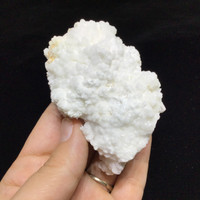 MeldedMind White Coral Cave Calcite Cluster Specimen 3.10in Natural Crystal 246