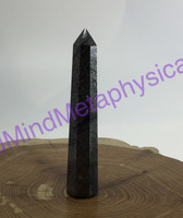 Hematite Obelisk Wand 96mm 3.75 in 1904-133 Decor