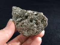 XL Natural Rough Pyrite Specimen 151101 Natural Grayish Crystal