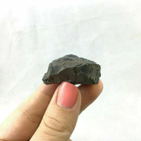 Botryoidal Hematite Specimen 54g 1902-091 Taouz Morocco Mineral Black