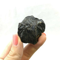 Botryoidal Hematite Specimen 54g 1902-097 Taouz Morocco Mineral Black