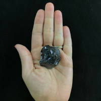 Botryoidal Hematite Specimen 54g 1902-097 Taouz Morocco Mineral Black