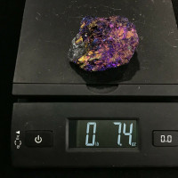 Rainbow Chalcopyrite Specimen 211g 1901-355 Mineral Zacataecas Mexico