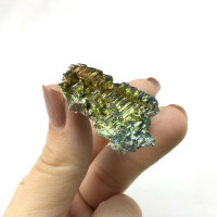 MeldedMind Bismuth Specimen 2.29in Rainbow Metal Crystal Germany 1902-299