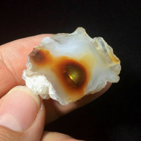 Fire Agate Specimen 180106 Stone of Protection Spiritual Strength Metaphysical