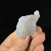 MeldedMind Blue Chalcedony with Druzy Specimen 2.26in Blue Crystal 1902-256