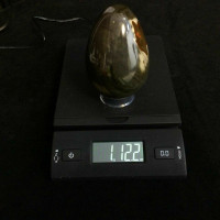 Polychrome Jasper Egg 107mm Power Stone Metaphysical Healing Display Piece