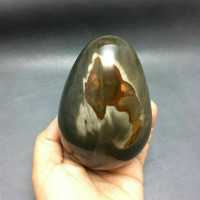 Polychrome Jasper Egg 107mm Power Stone Metaphysical Healing Display Piece