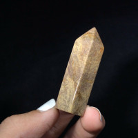 Silver Lace Jasper Obelisk 170920 50.9mm Supreme Nurturer Metaphysical Healing