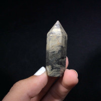 Silver Lace Jasper Obelisk 170912 44.1mm Supreme Nurturer Metaphysical Healing