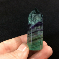 Fluorite Obelisk 50mm 1.9in 170142 Purple Green Crystal Display Specimen 