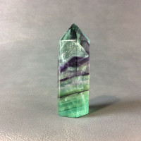 Fluorite Obelisk 50mm 1.9in 170142 Purple Green Crystal Display Specimen 