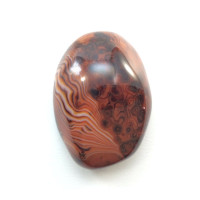 Banded Agate 170447 XL Palm Jumbo Protection Strength Metaphysical