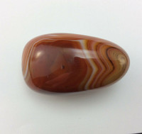 Banded Agate 170718 51.4mm XL Palm Jumbo Protection Strength Metaphysical