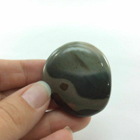 Polychrome Jasper Thumb Worry Palm Stone 170340 Power Stone Metaphysical