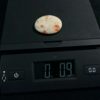 Sunstone Palm Stone 170503 Stone of Good Luck and Happiness Crystal