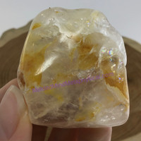 Natural Golden Healer Quartz Crystal MMM1904-212 Specimen Polished Yellow Iron M