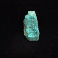 MeldedMind One Side Polished Amazonite Specimen 1.27in Natural Blue Stone 170402