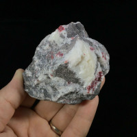 Natural Dolomite & Cinnabar Specimen 73mm 264g 1903-158 Guizhou China