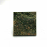 MeldedMind Polished Unakite Pyramid 1.14in Natural Pink Green Crystal 180504