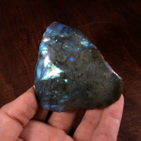 Rough Labradorite Specimen One Side Polished 170418 Spiritual Vision