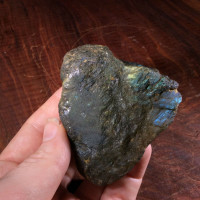 Rough Labradorite Specimen One Side Polished 170418 Spiritual Vision