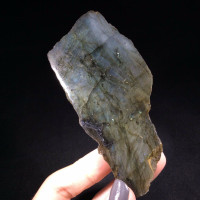 Rough Labradorite Specimen One Side Polished 170828 Spiritual Vision