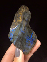 Rough Labradorite Specimen One Side Polished 170831 Spiritual Vision