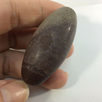 MeldedMind Shiva Lingam 2.09in Natural Half Brown Crystal Hindu 171040