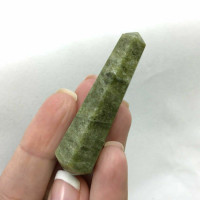 Vesuvianite Mini Massage Therapy Wand 181131-59mm Idocrase Green