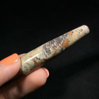 Jasper Massage Wand Tool 56.7mm 171072 Metaphysical Healing Crystal