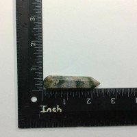 Moss Agate Mini Massage Wand 170804-58.1mm Stone of Abundance Crystal