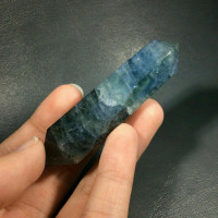 Double Terminated Fluorite Wand 180106 The Genius Stone Healing Metaphysical